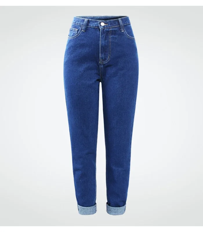 1886 Youaxon 100% Cotton Vintage High Waist Mom Jeans/Boyfriend