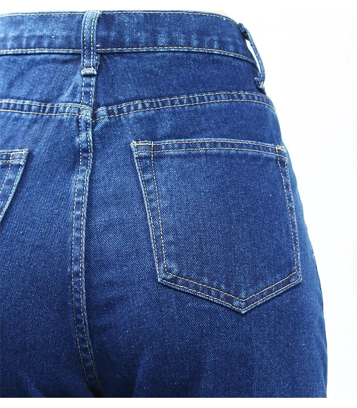 1886 Youaxon 100% Cotton Vintage High Waist Mom Jeans/Boyfriend
