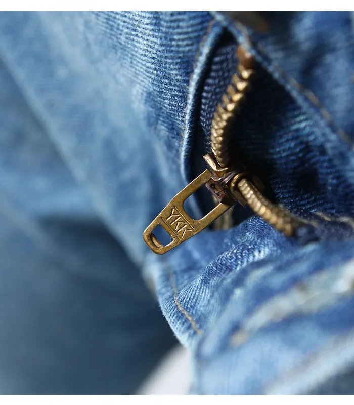 1886 Youaxon 100% Cotton Vintage High Waist Mom Jeans/Boyfriend