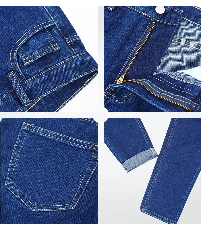 1886 Youaxon 100% Cotton Vintage High Waist Mom Jeans/Boyfriend