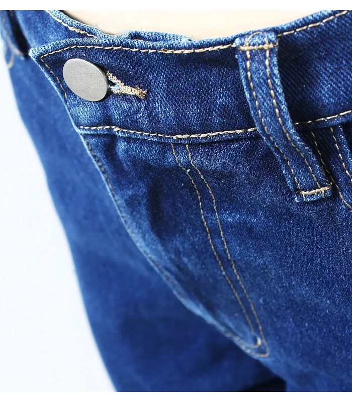 1886 Youaxon 100% Cotton Vintage High Waist Mom Jeans/Boyfriend