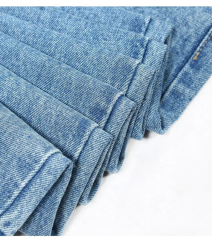 1886 Youaxon 100% Cotton Vintage High Waist Mom Jeans/Boyfriend