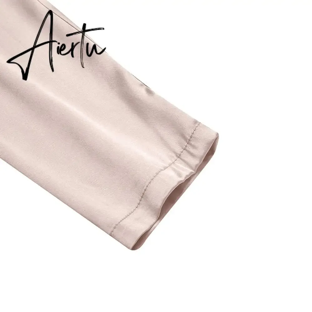 Aiertu Spring Fashion Solid Sundress Women Casual Long Sleeve O Neck Kaftan Elegant Party Hijab Dress Islamic Clothing Robe