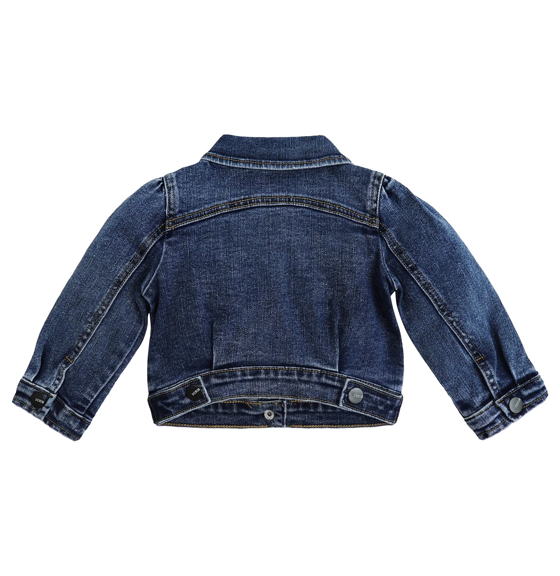 Baby Denim Jacket,Little Toddler Kids Simple Design Stretch Jean Coat