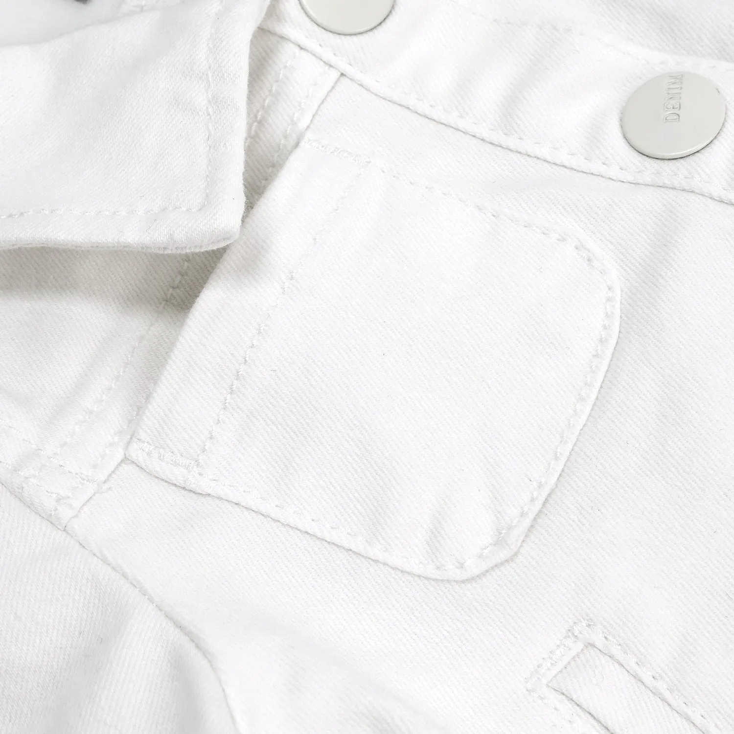 Baby Denim Jacket,Little Toddler Kids Simple Design Stretch Jean Coat