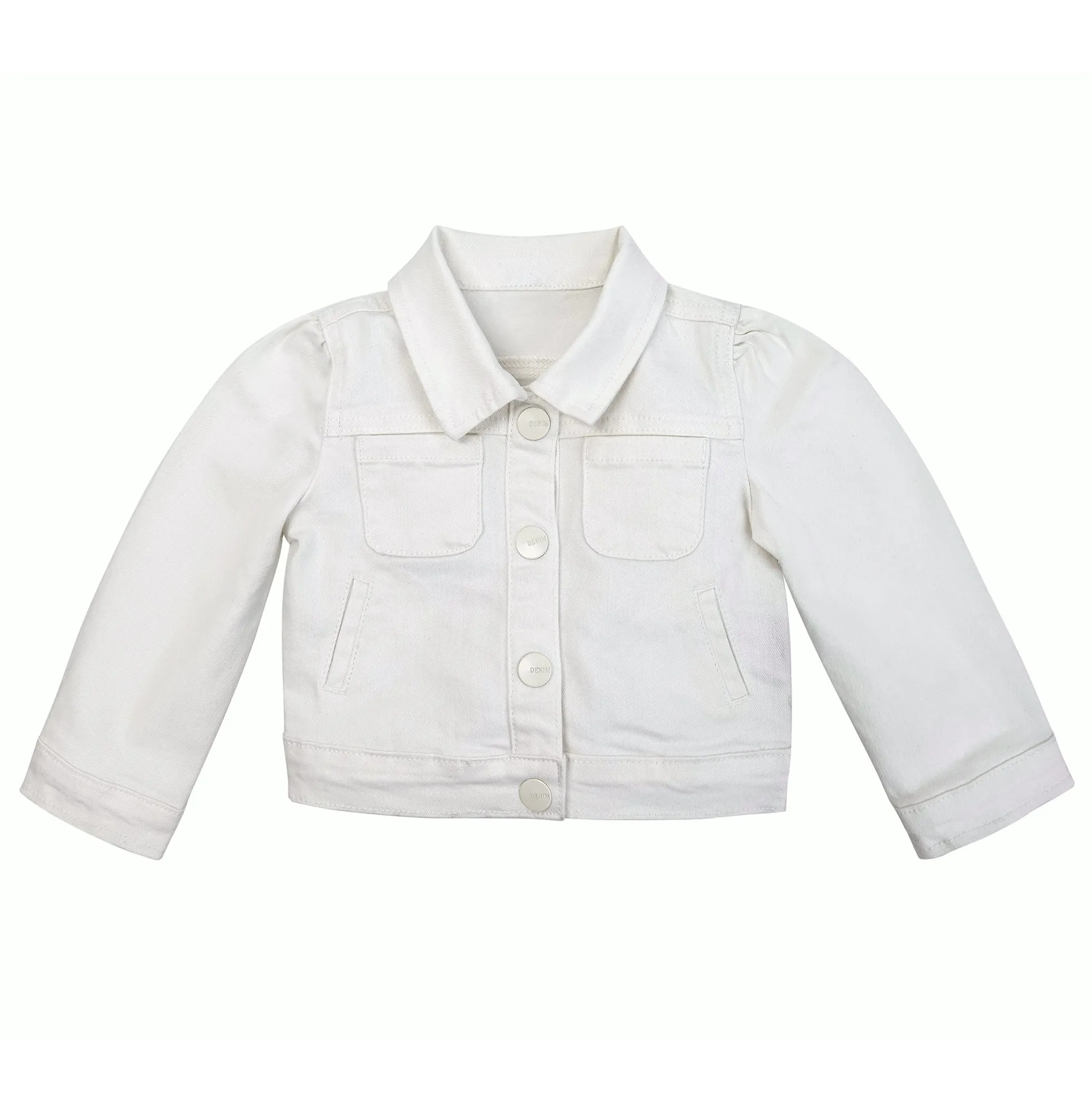 Baby Denim Jacket,Little Toddler Kids Simple Design Stretch Jean Coat