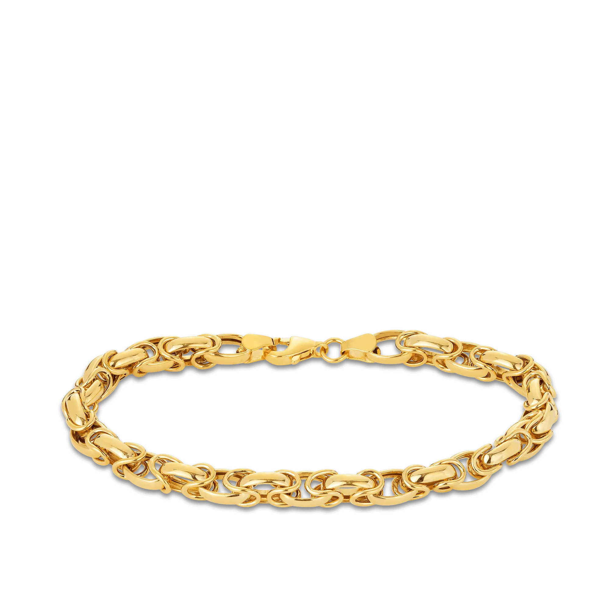 Belcher Link Bracelet in 9ct Yellow Gold