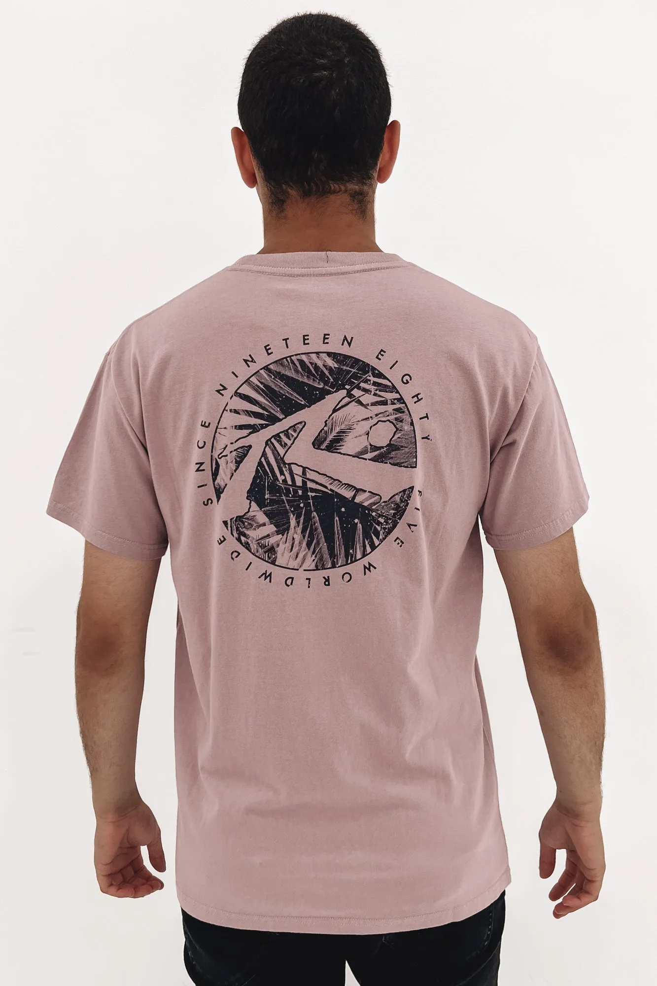 Bottle Flip Short Sleeve Tee Elderberry