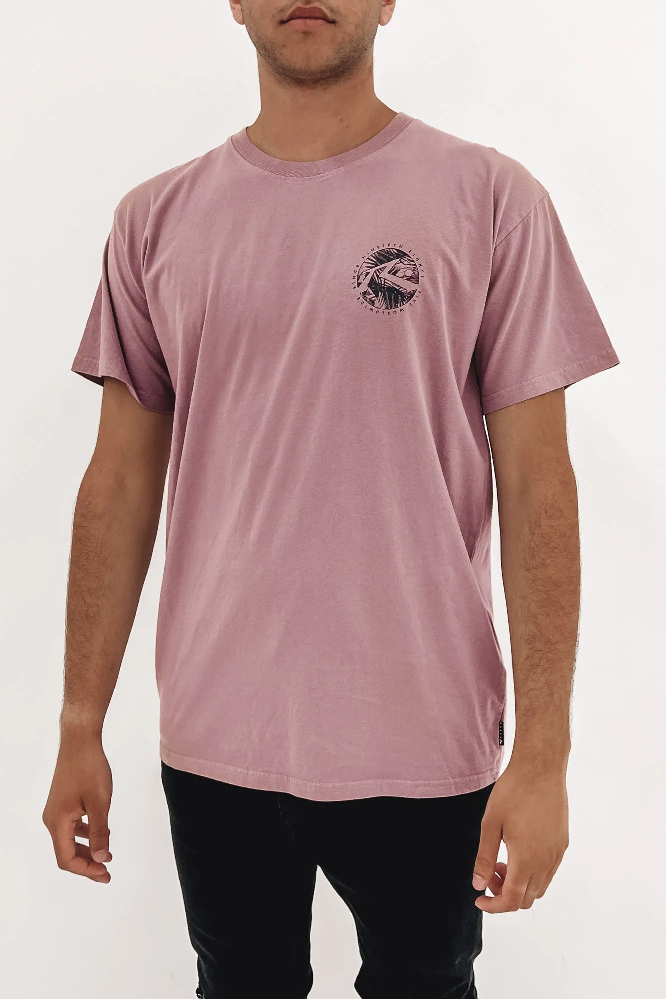 Bottle Flip Short Sleeve Tee Elderberry