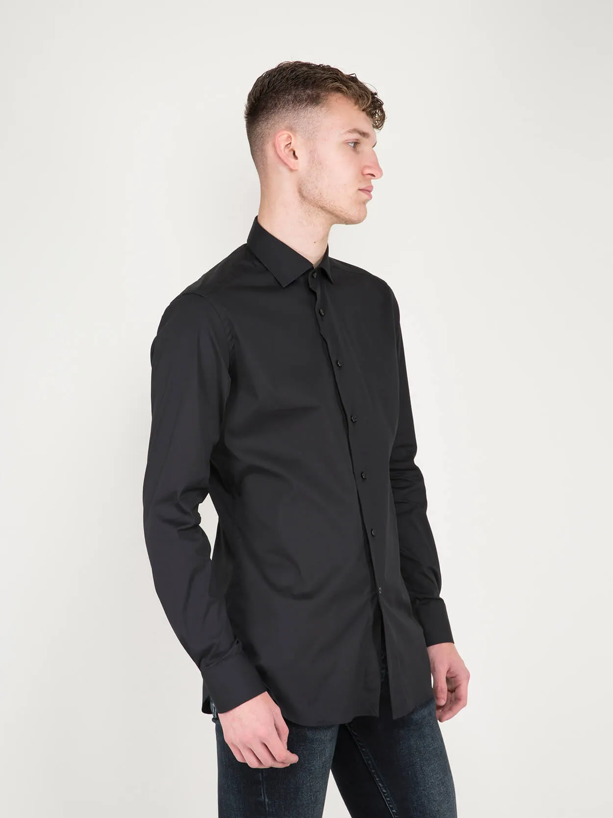 Business Tailor Fit Stretch Shirt