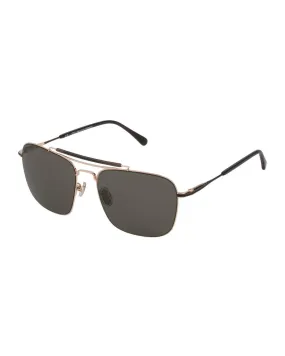 Carolina Herrera CH8002 Sunglasses Rose Gold Aviator