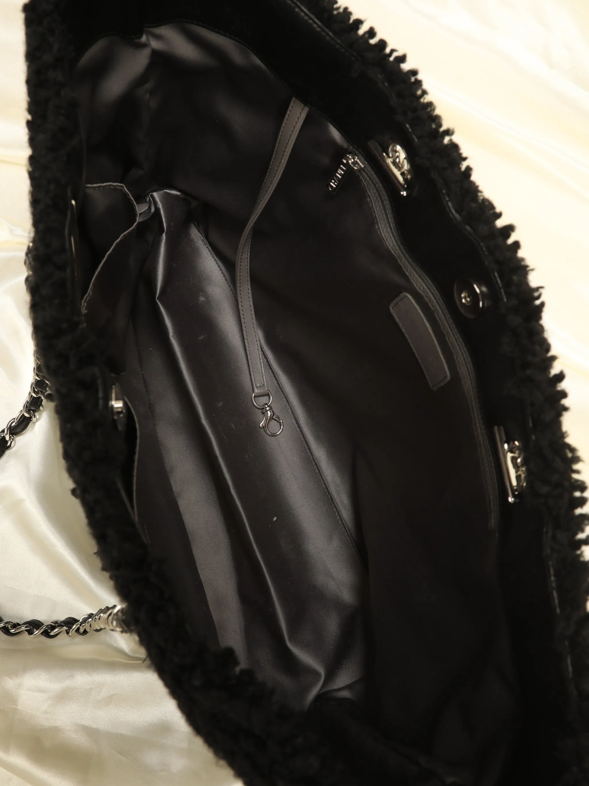 Chanel Tweed & Vinyl Tote