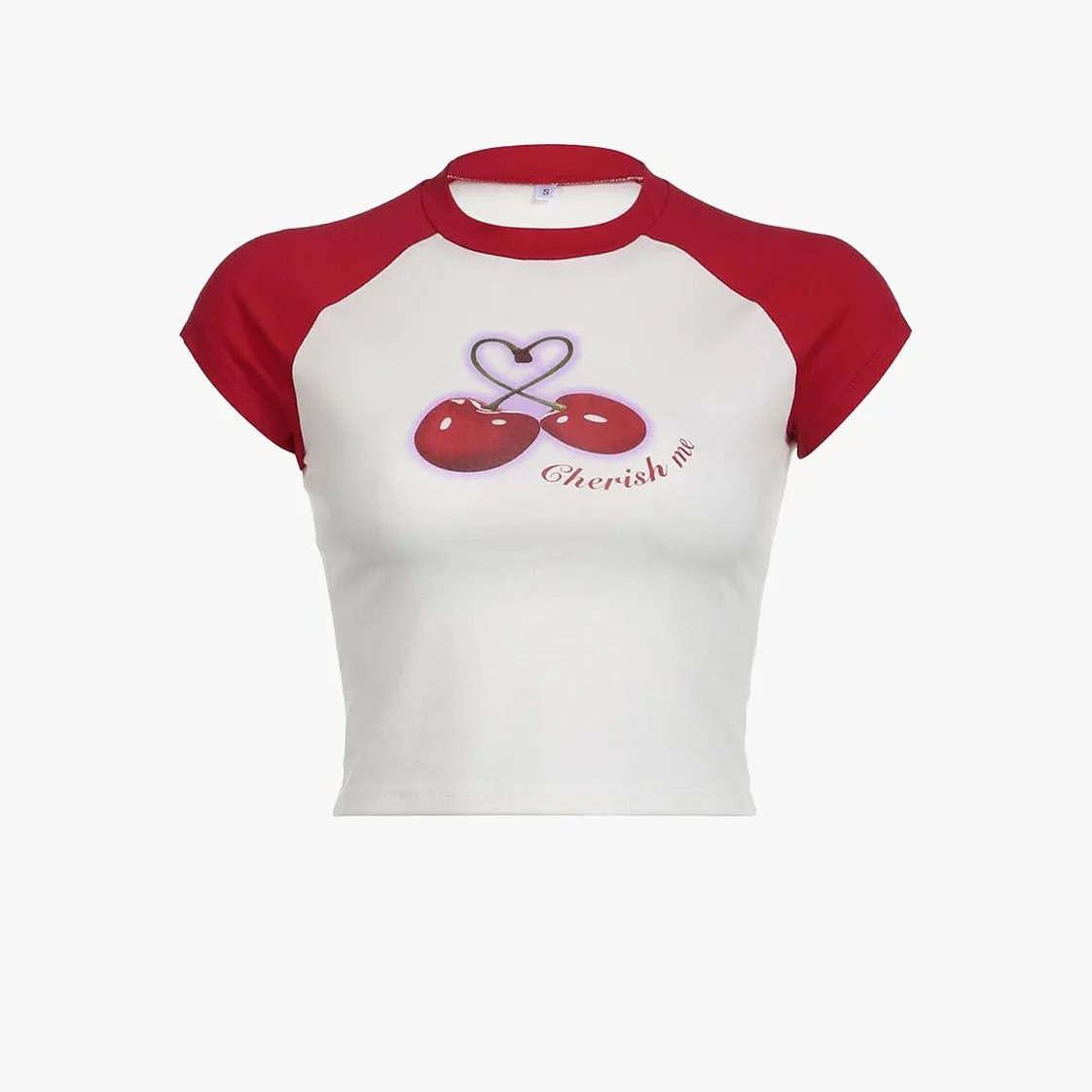 Cherry(sh) Me y2k Graphic Baby Tee