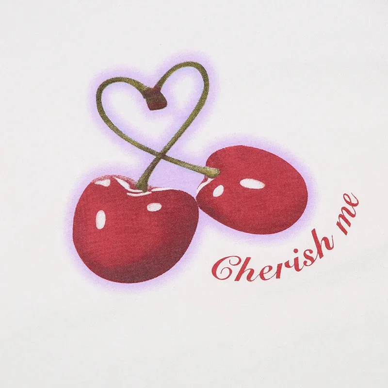 Cherry(sh) Me y2k Graphic Baby Tee