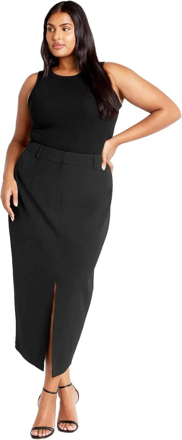 City Chic Women's Plus Size Karter Skirt