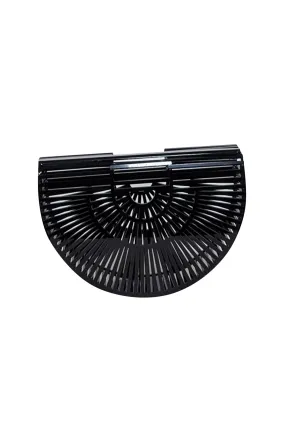 Cult Gaia - Black Acrylic Ark Small Bag