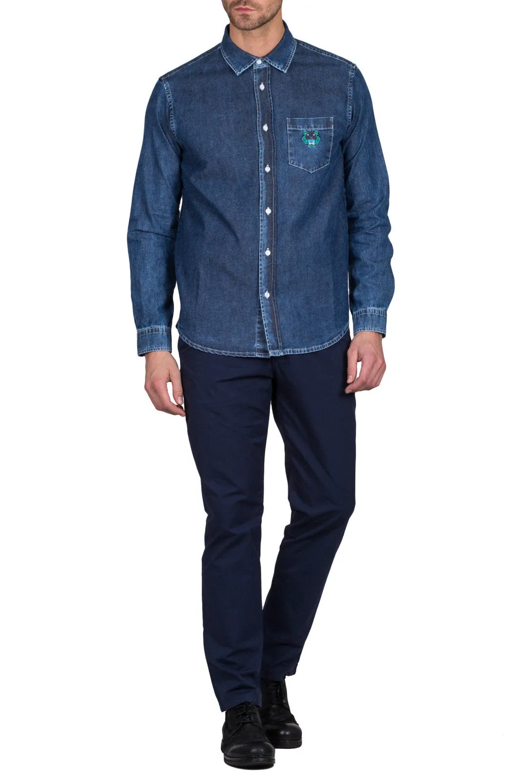 Denim Tiger Overshirt