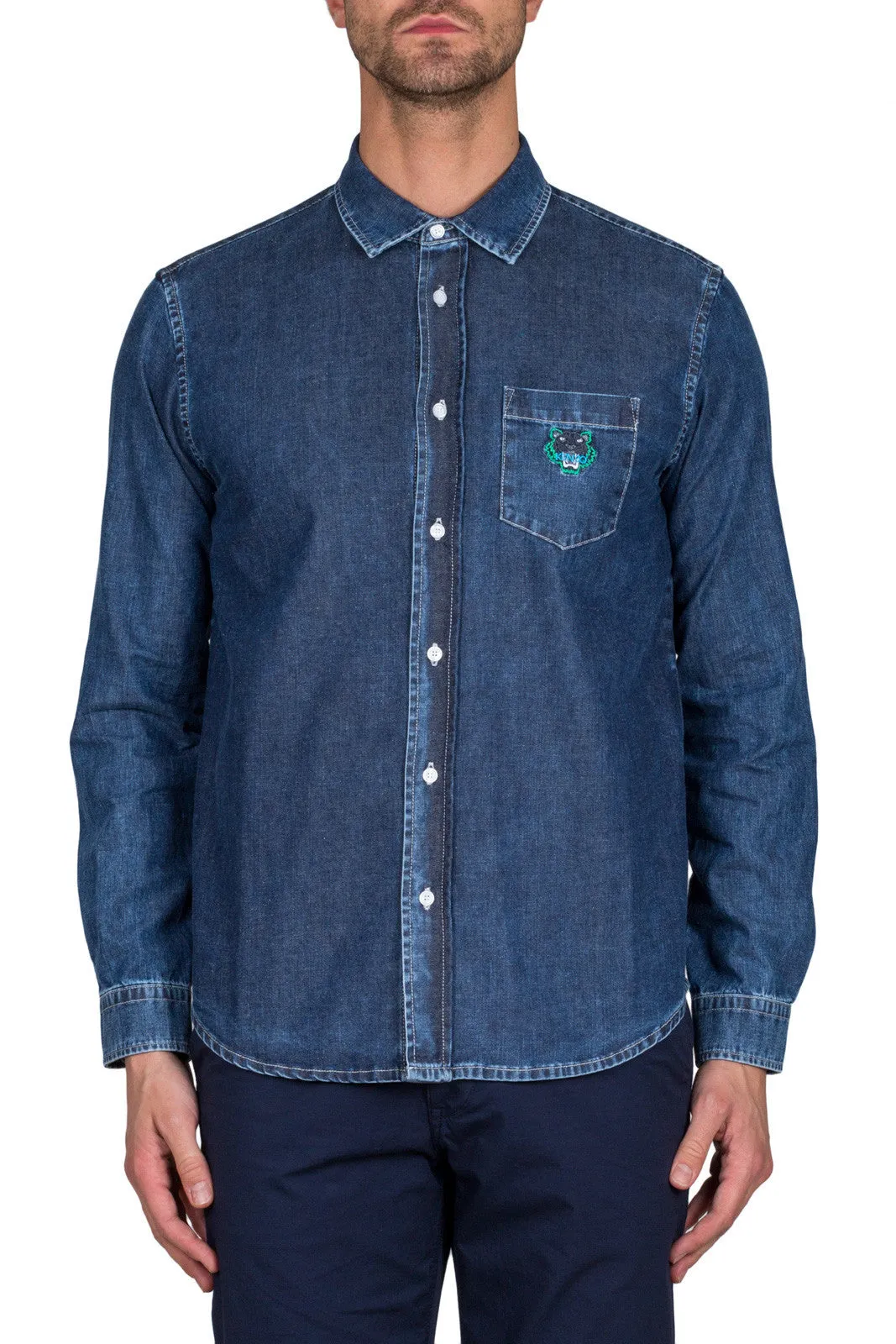 Denim Tiger Overshirt