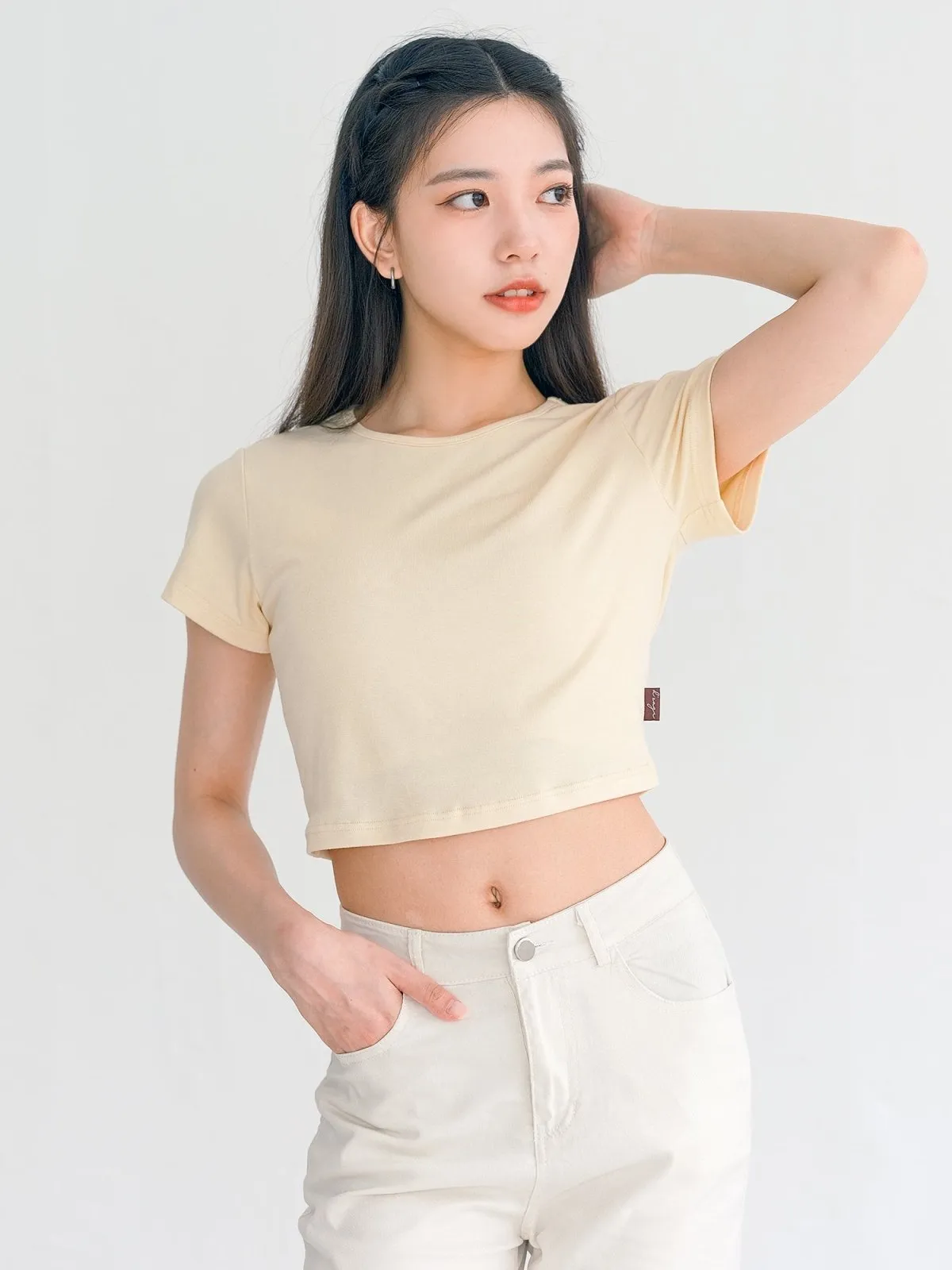 Everyday Stretchy Crop Tee (7 Colours)*