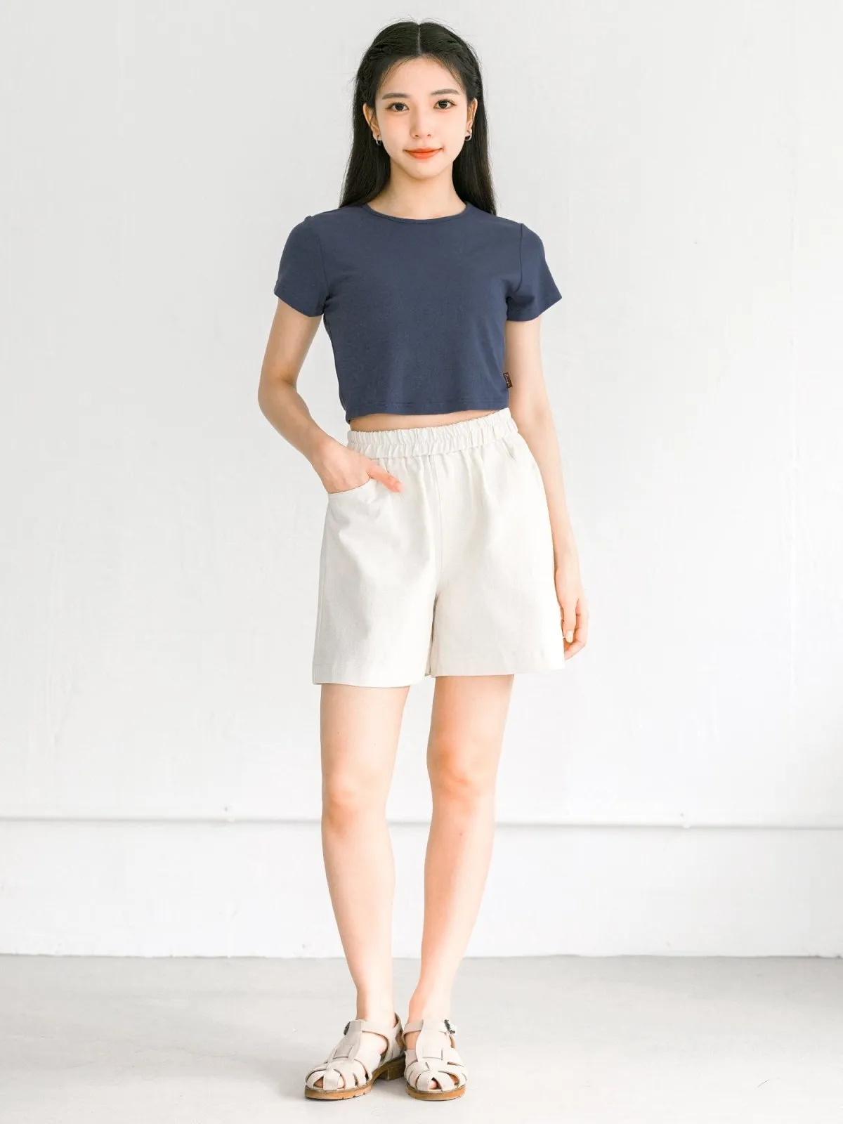Everyday Stretchy Crop Tee (7 Colours)*