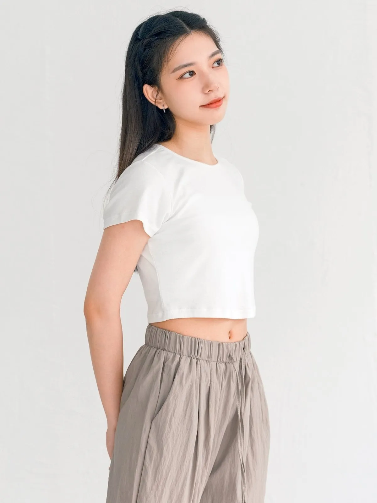 Everyday Stretchy Crop Tee (7 Colours)*