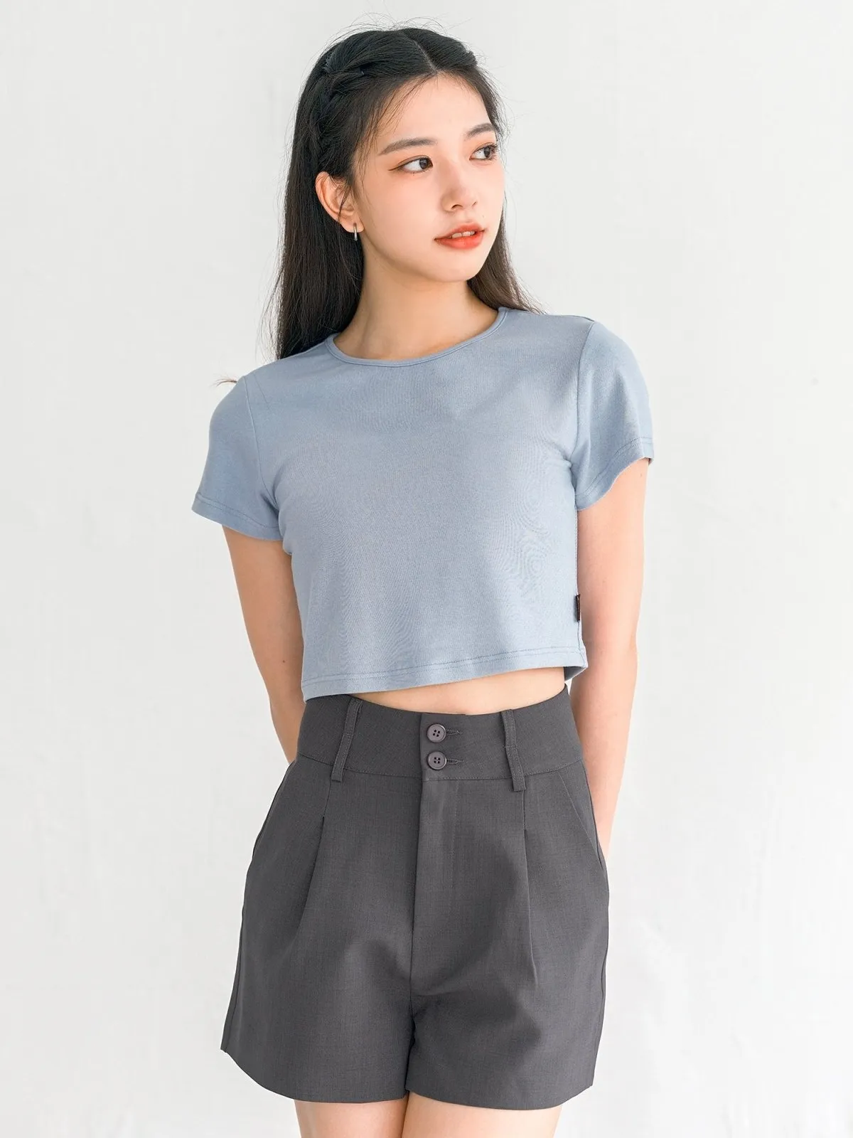 Everyday Stretchy Crop Tee (7 Colours)*