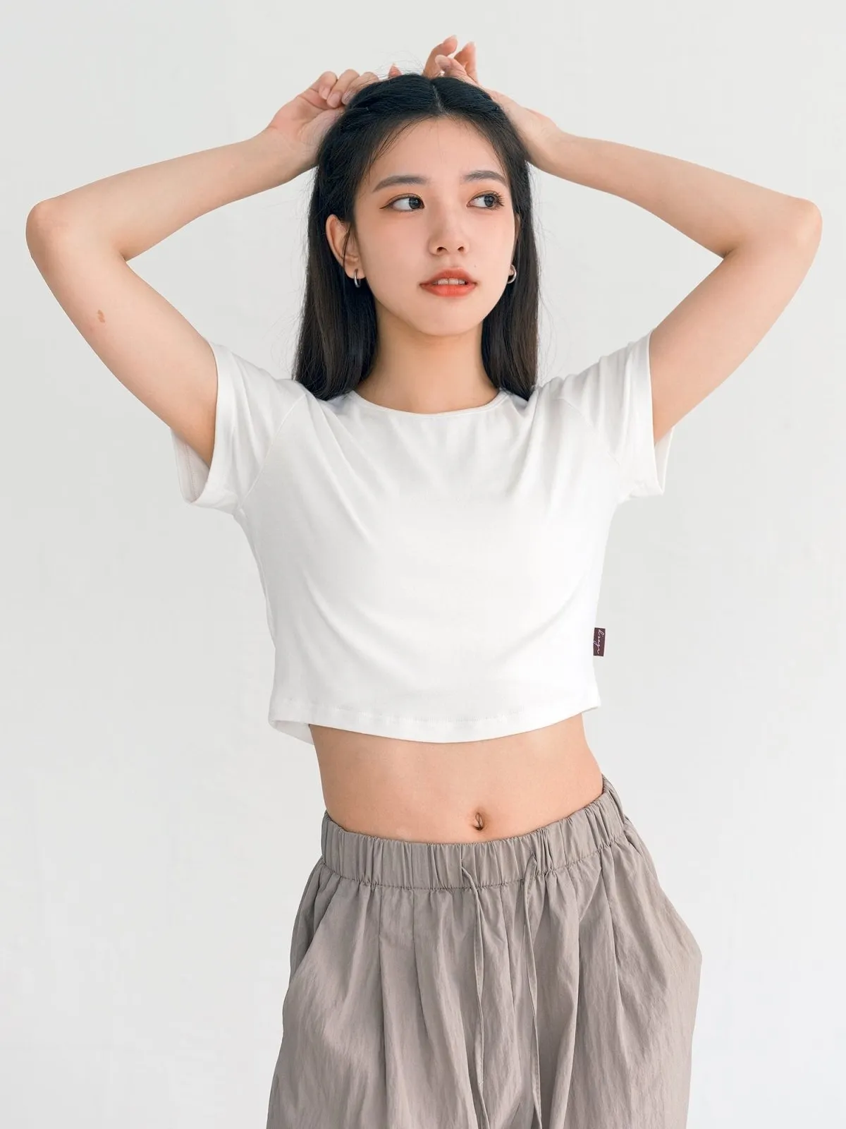 Everyday Stretchy Crop Tee (7 Colours)*