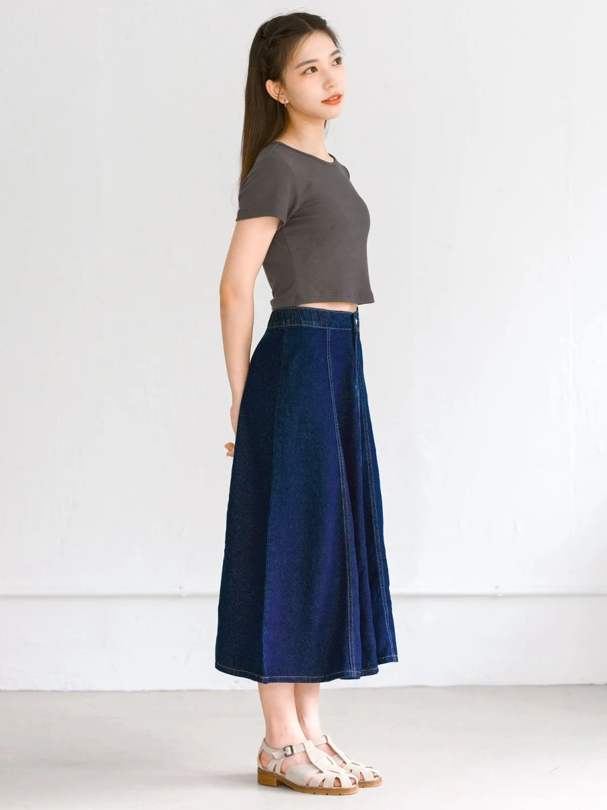 Everyday Stretchy Crop Tee (7 Colours)*