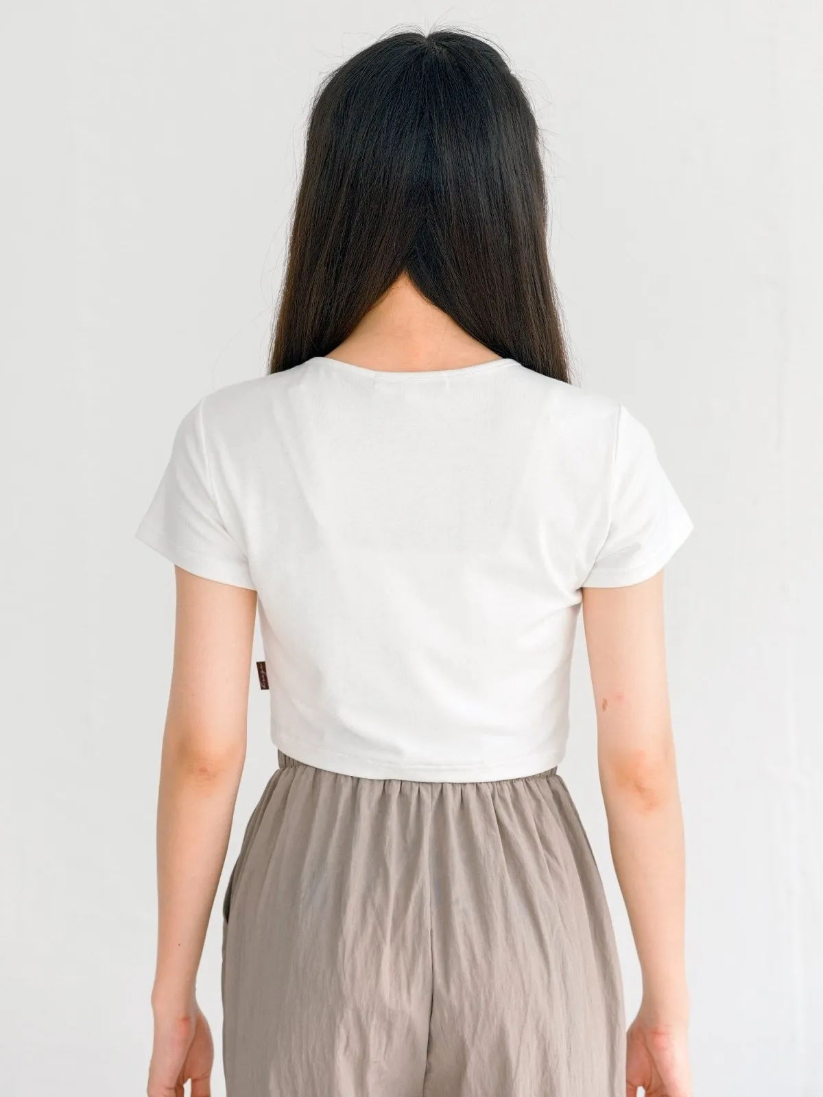 Everyday Stretchy Crop Tee (7 Colours)*