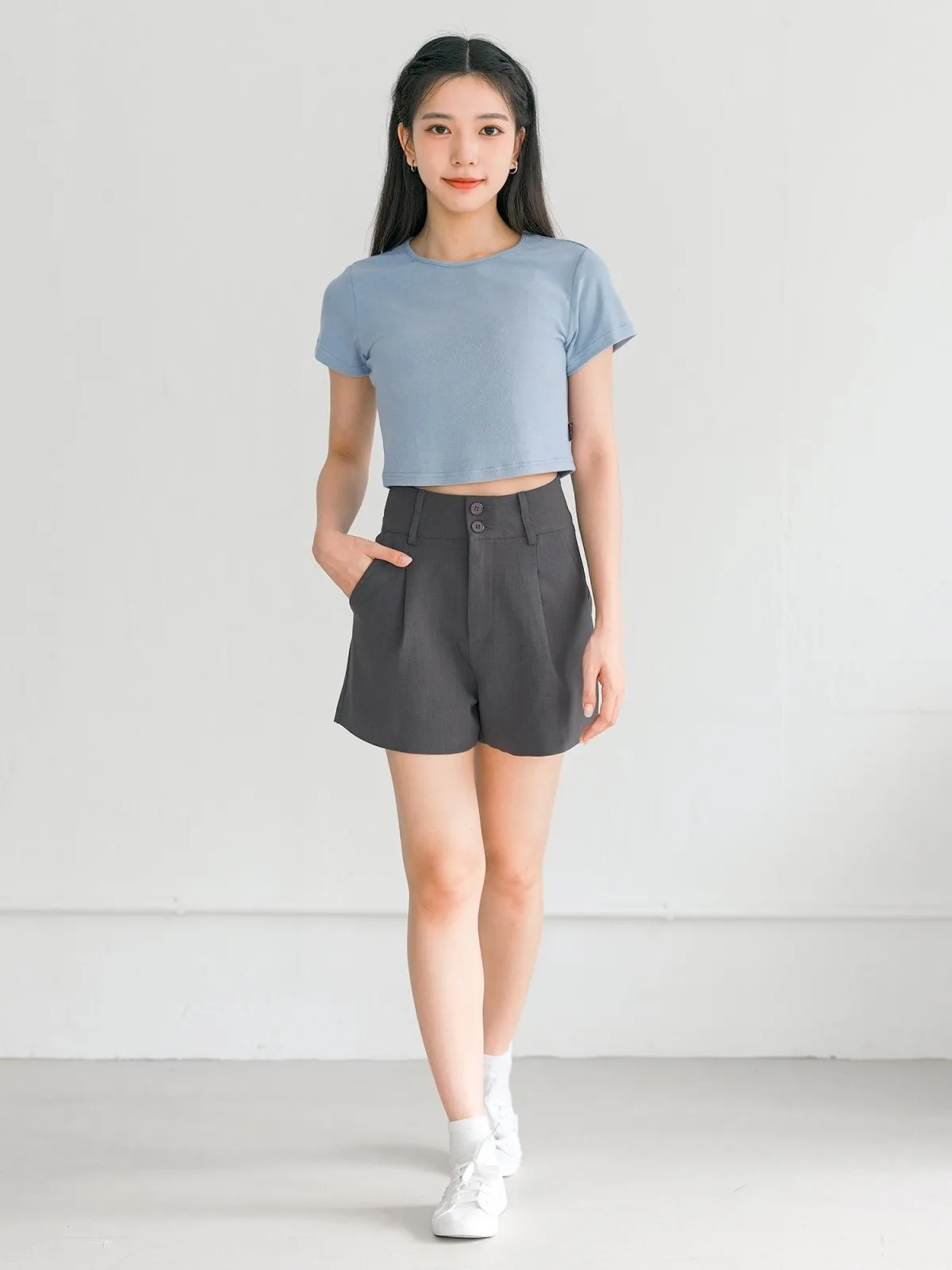 Everyday Stretchy Crop Tee (7 Colours)*