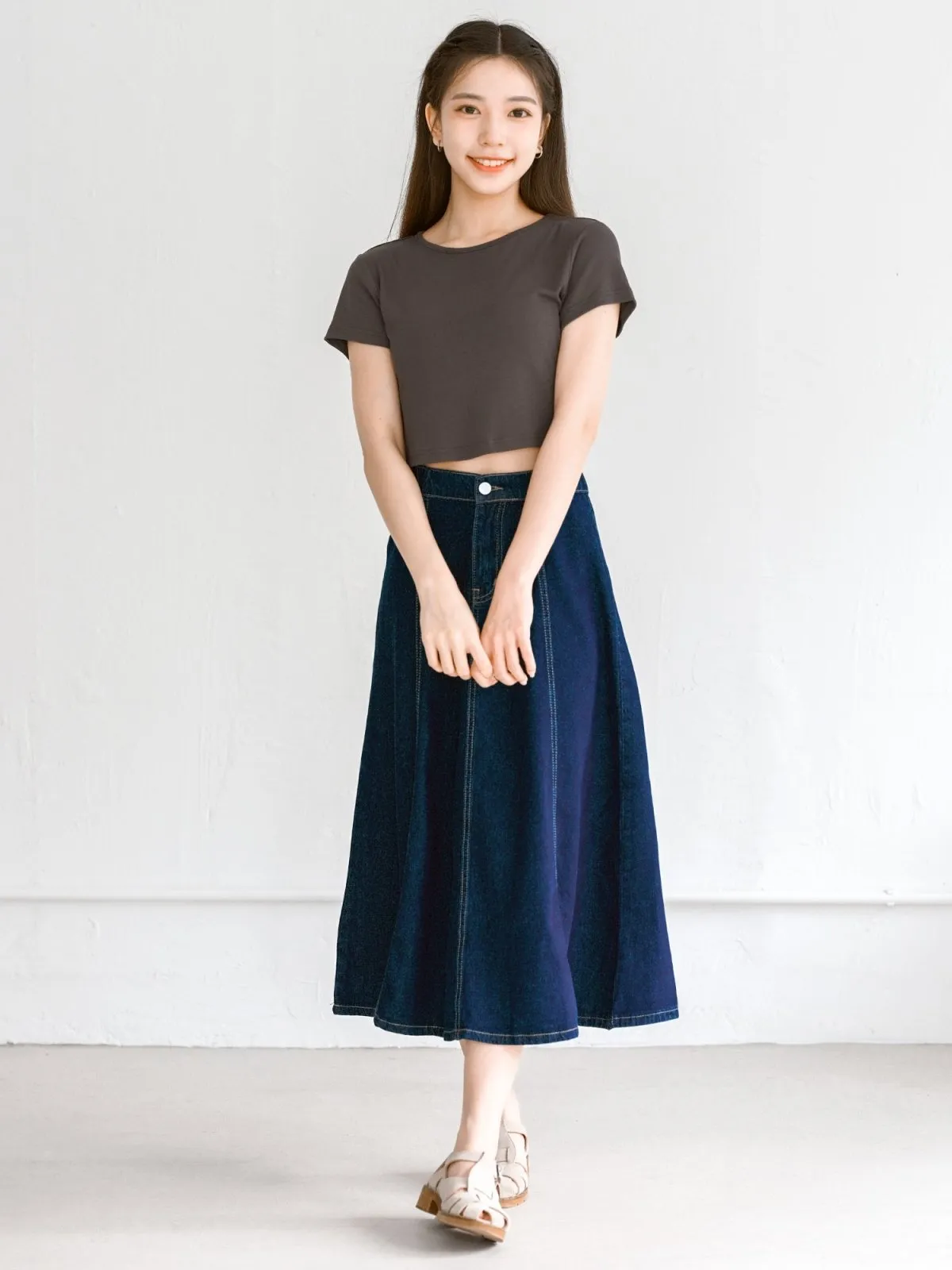 Everyday Stretchy Crop Tee (7 Colours)*