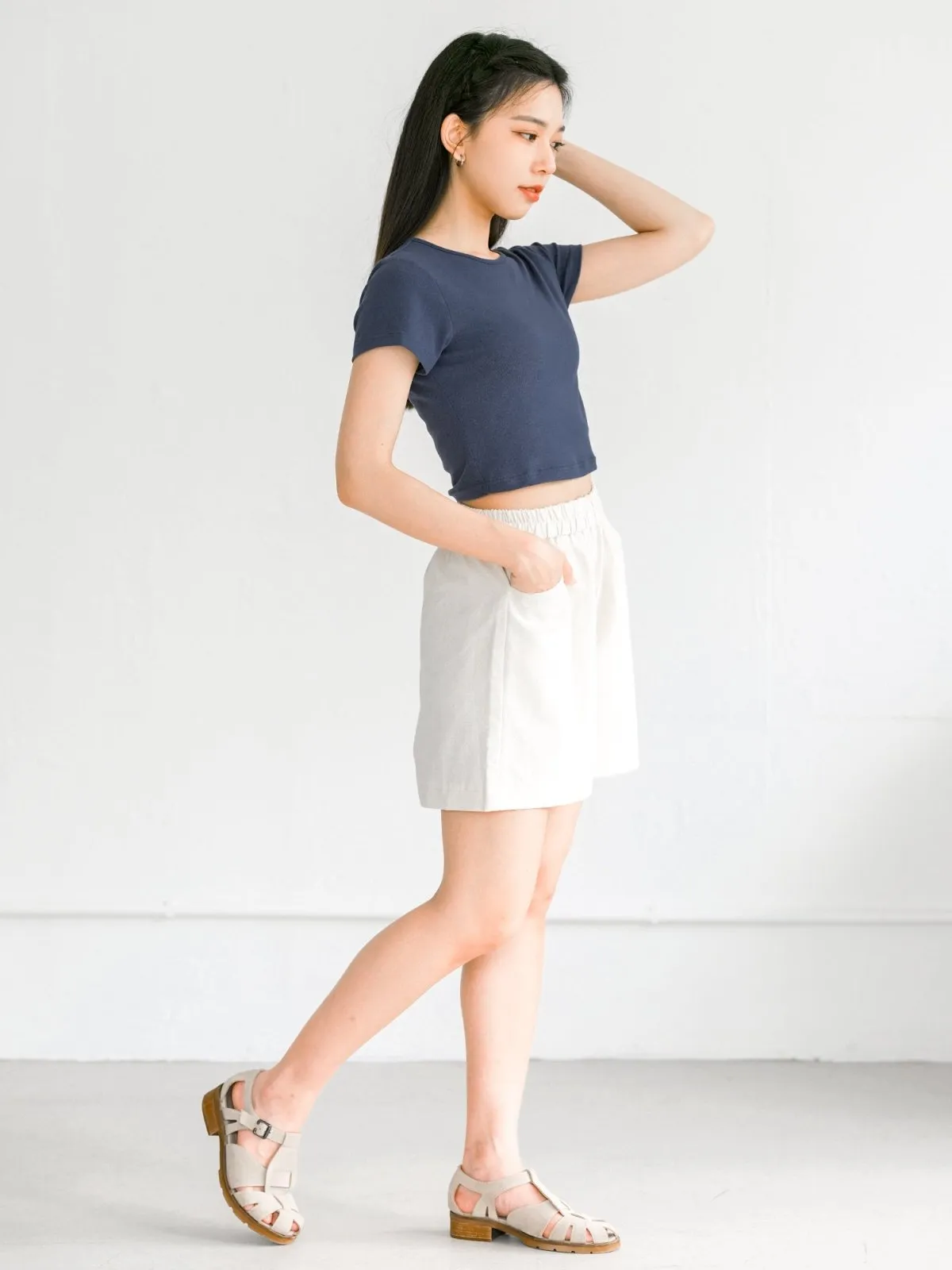 Everyday Stretchy Crop Tee (7 Colours)*
