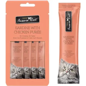 Fussie Cat Sardine & Chicken Puree Cat Treats