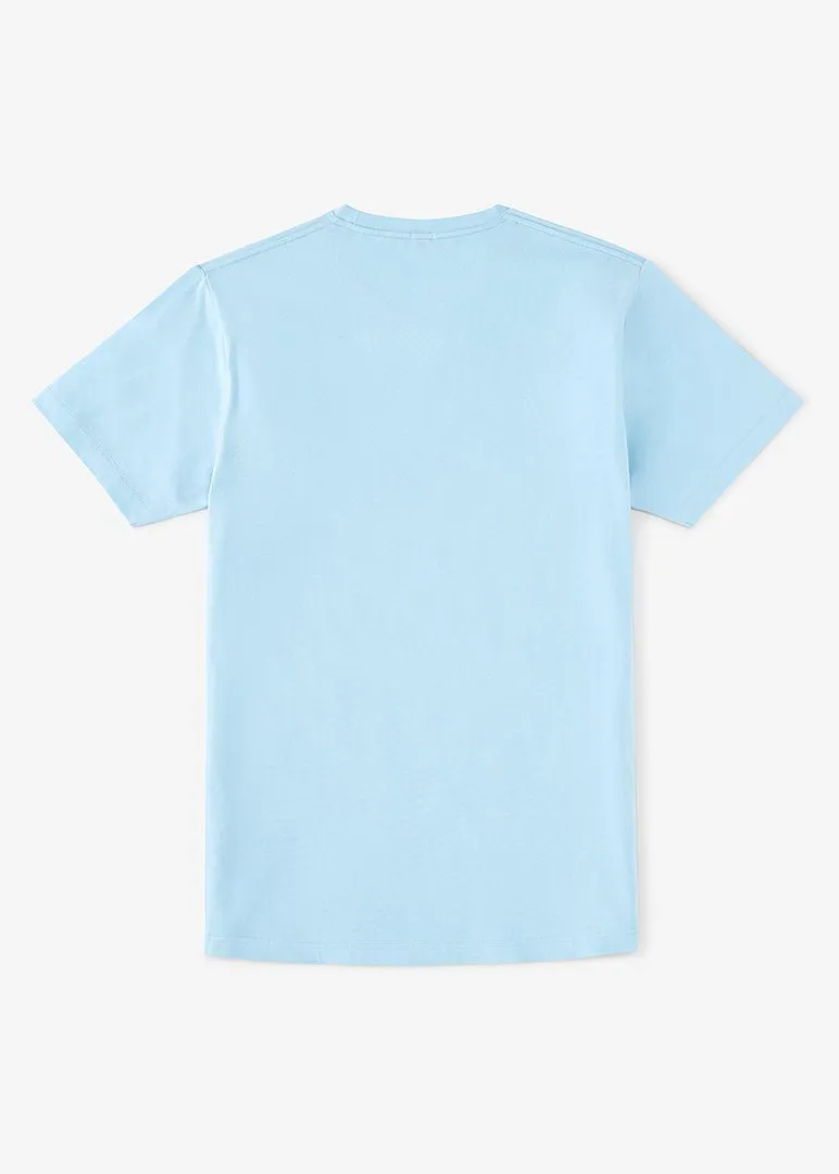 High & Mighty Cotton Stretch T-Shirt | Light Blue