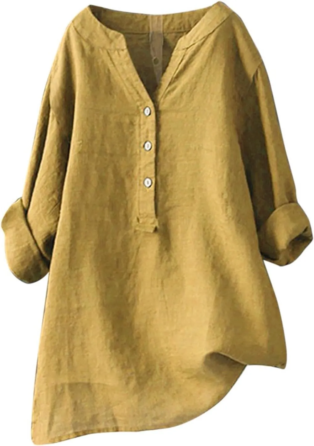 Linen Oversize Shirts Womens Button Roll Long Sleeve Tops Causal Elegant Dress Shirt Loose Chic Summer Linen Clothes