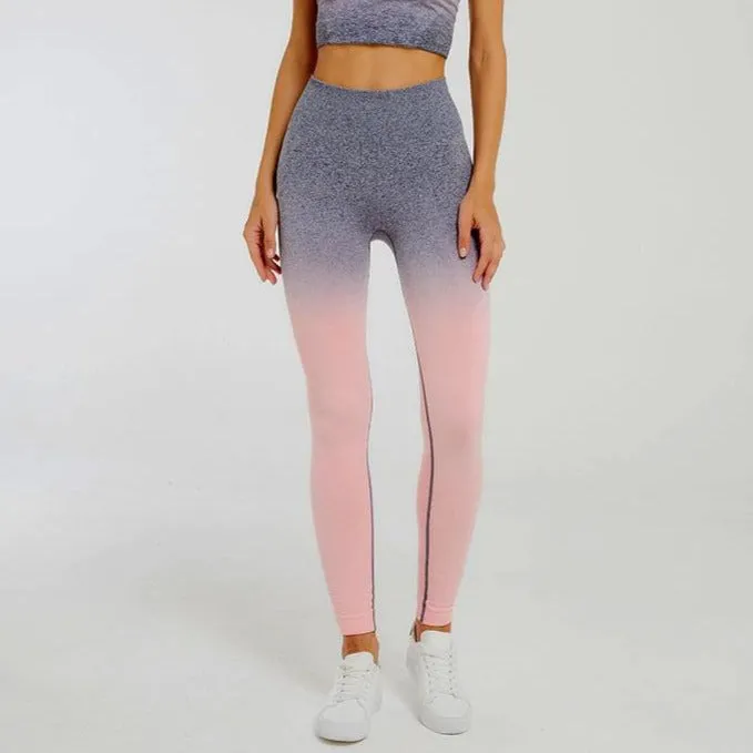 Ombre Seamless Fitness Leggings