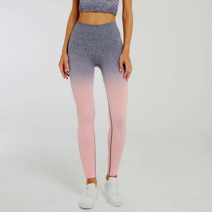 Ombre Seamless Fitness Leggings