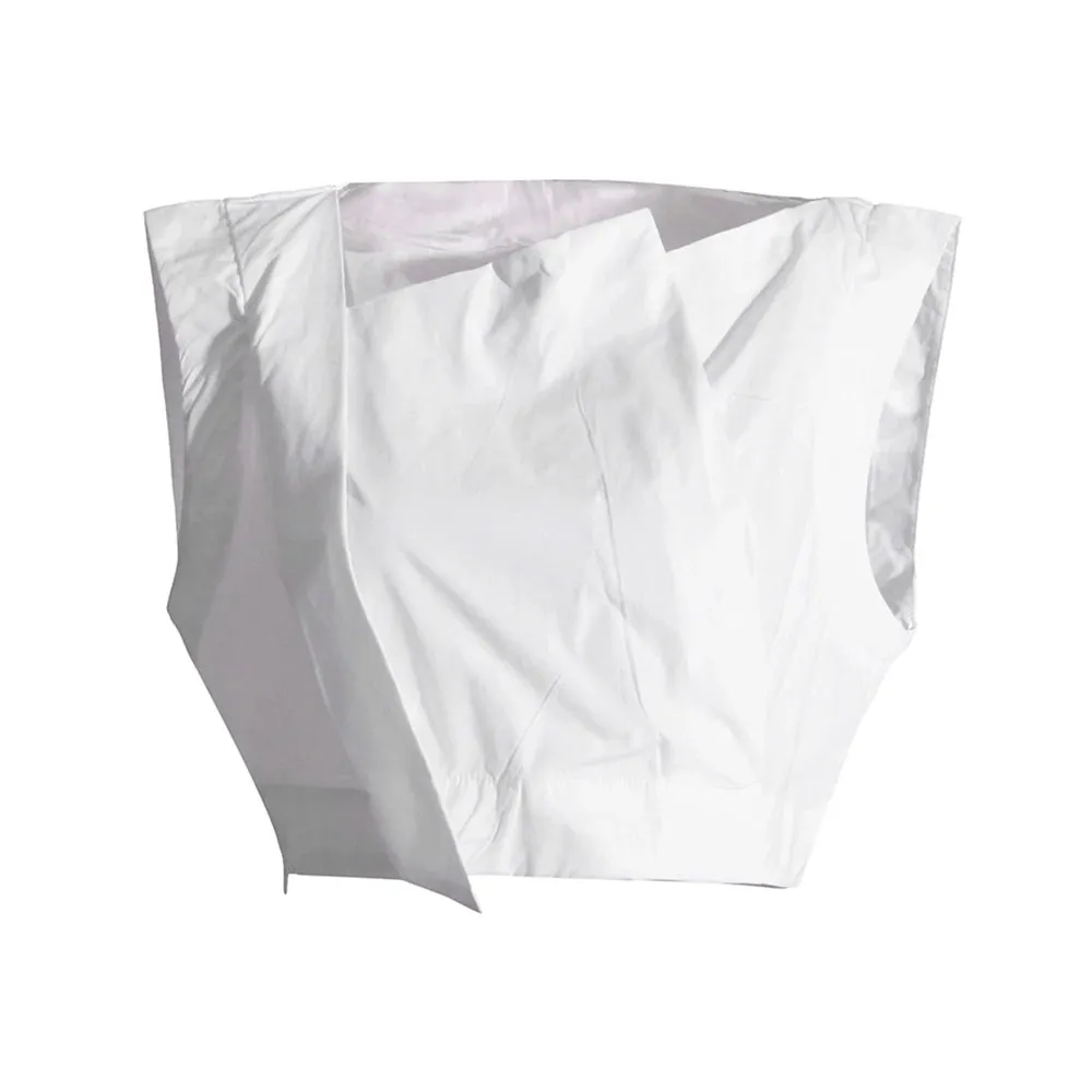 Pullover Loose Shirts For Women Asymmetrical Collar Sleeveless Minimalist Loose Blouse Female Fashion Clothing