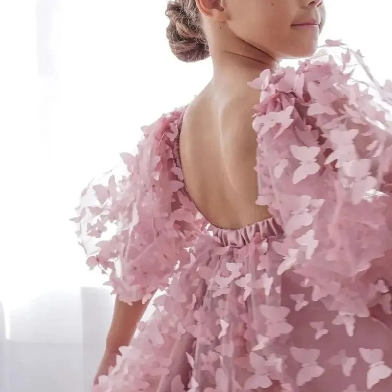 "Butterfly Chic" Girl's Dress