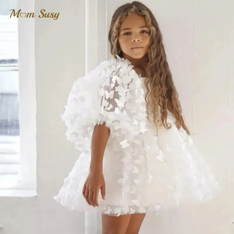 "Butterfly Chic" Girl's Dress