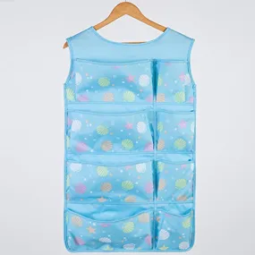 SOFT Duvet Covers Underwear/hanging Pocket storage bag/socks and the wardrobe Organizer/hanging storage box/the style of dormitory closet-E 82x46cm(32x18inch)