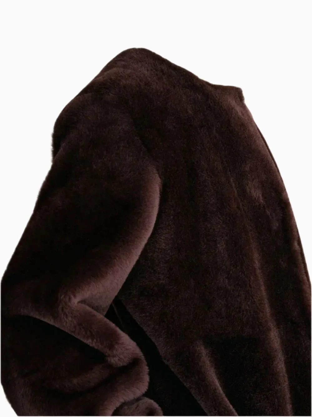 Soft shearling coat