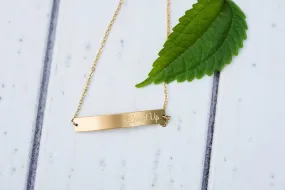 Speak Up Bar Bracelet