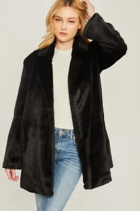 Whisper Soft Faux Fur Coat