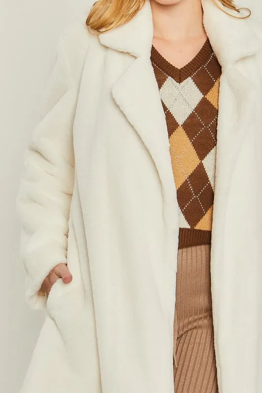 Whisper Soft Faux Fur Coat